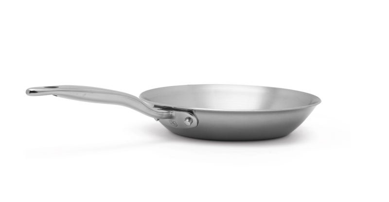 Heritage Steel 8.5 Inch Fry Pan | Made In USA | Titanium Series | 316Ti Skillet with Stay Cool Handle | Fully Clad Stainless Steel Pan with 5-Ply Construction | Induction Ready & Non Toxic - Image 3